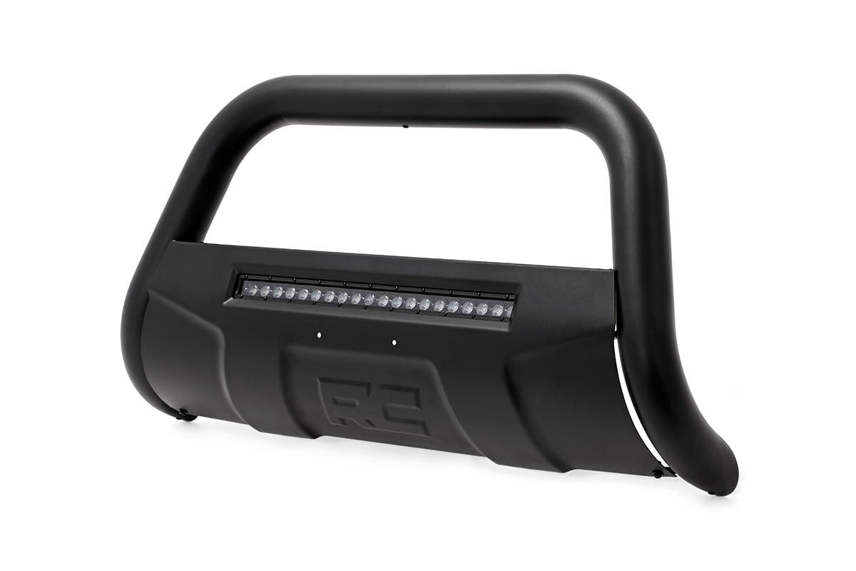 Black LED Bull Bar | Chevy/GMC Canyon (15-22)/Colorado (15-23) 2WD/4WD