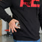 Rough Country Hoodie | RC Tread Sleeve | Black | SM