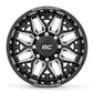 Rough Country 86 Series Wheel | One-Piece | Gloss Black | 22x10 | 8x180 | -19mm