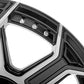 Rough Country 89 Series Wheel | One-Piece | Black Machined Gun Metal | 22x10 | 8x6.5 |  -19mm
