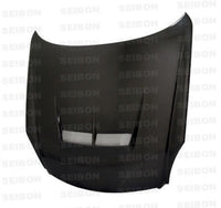 SEIBON JS-Style Carbon Fiber Hood for 2003-2007 Infiniti G35 2DR Coupe