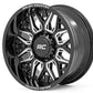Rough Country 86 Series Wheel | One-Piece | Gloss Black | 22x10 | 8x180 | -19mm