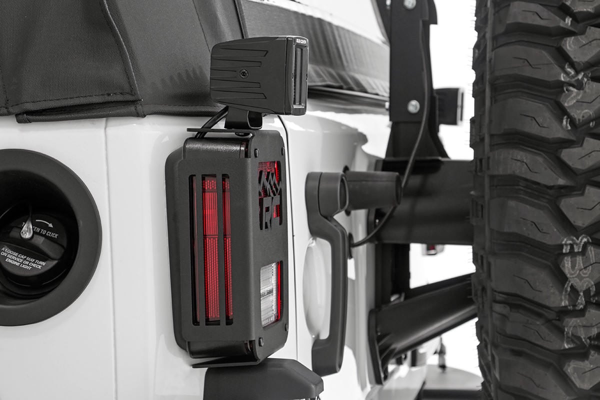 Tail Light Cover | Mountain | Jeep Wrangler JK  (2007-2018)