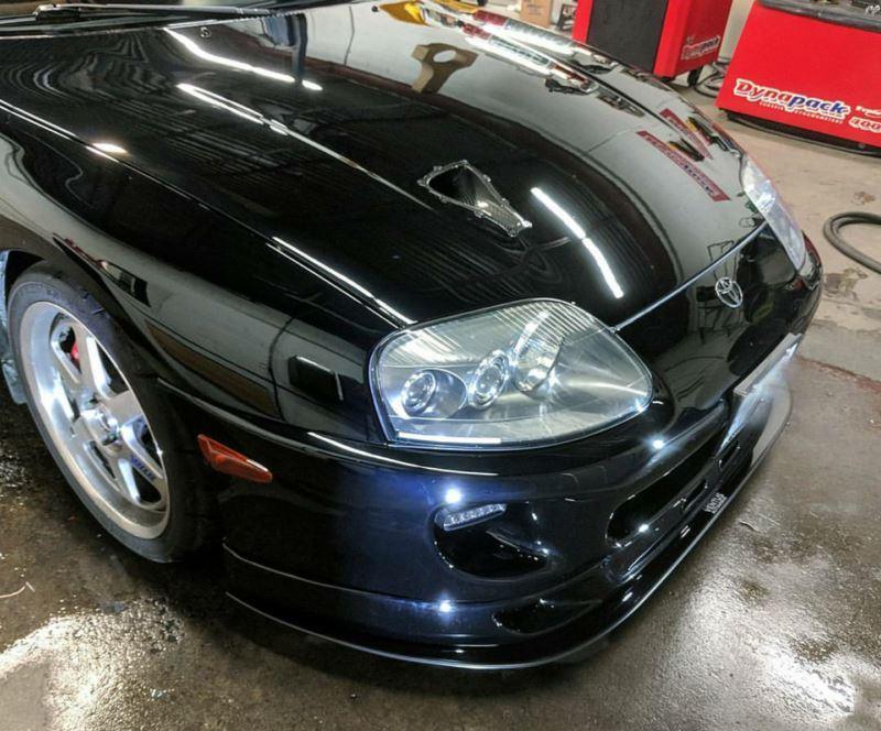 Toyota supra TT mk4 Front Splitter | Too Fast Autoparts | Order Online
